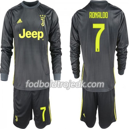 Juventus Ronaldo 7 Børn Tredje 2018/19 - Fodboldtrøjer(L/S)